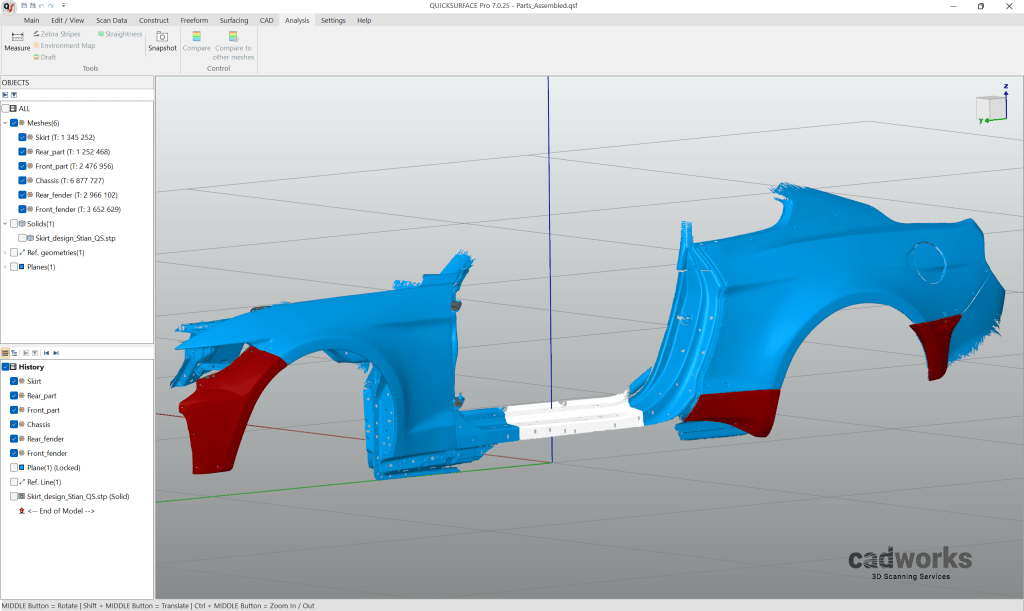 3D scanning race-car motorsport 3D scanning race car and motorsport
