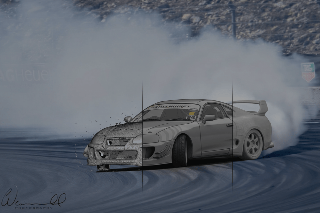 Toyota Supra, Scan. Design. Build.